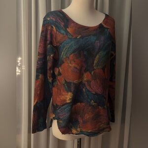 Nally & Millie Womens Top/ Shirt/ Long Sleeve. Size- Small.